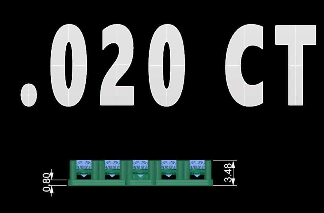 KUTSAL PIRLANTA HAC KOLYE 3DM STL OBJ FBX 3D BASKI MODELI 3D print model_6