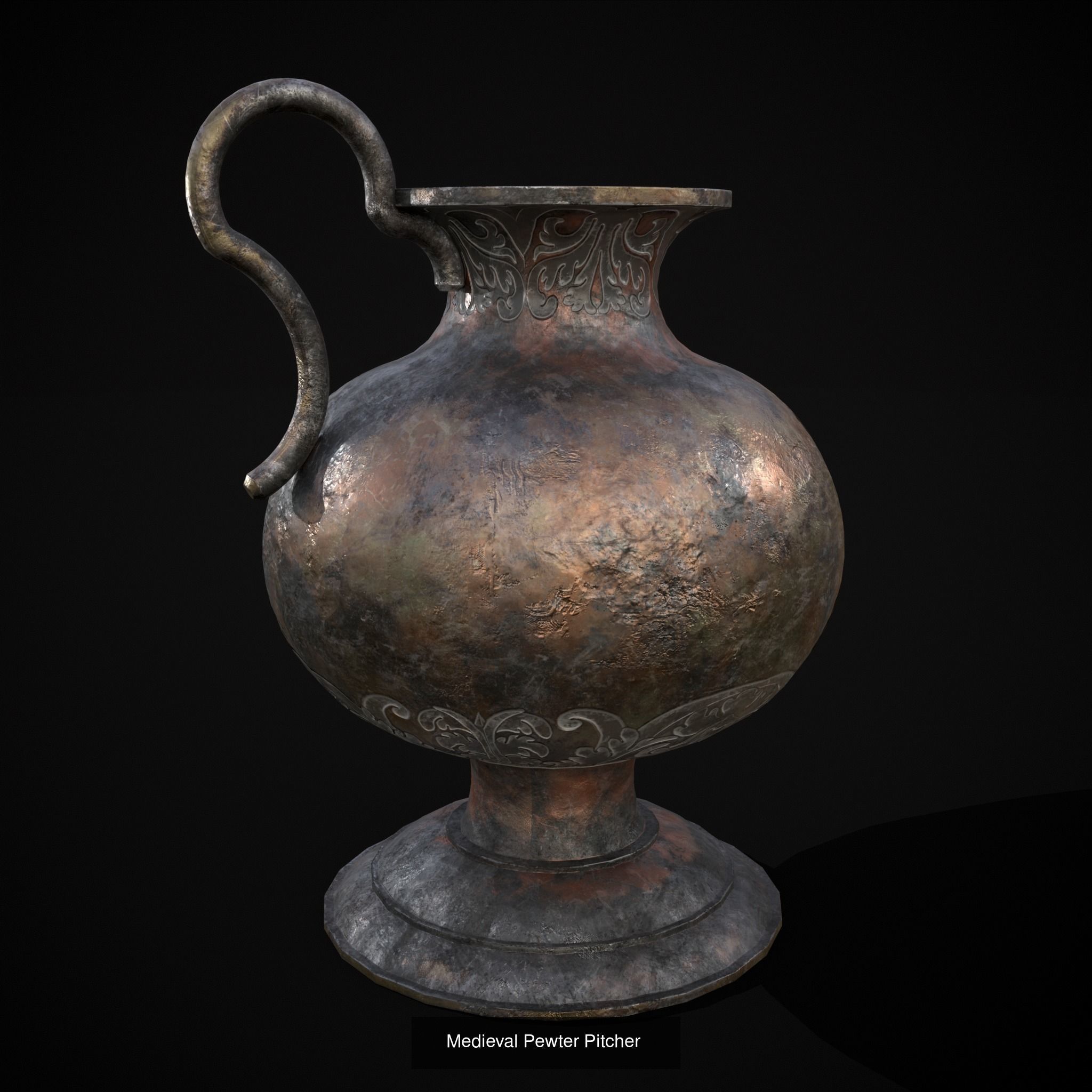 Medieval Prop Mix Eighty 3D Model Collection_32