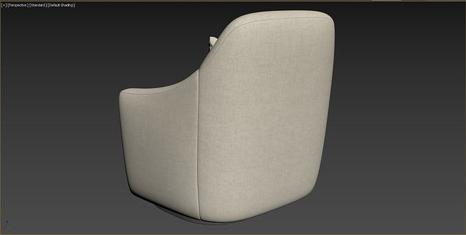 Dallas Swivel Chair 3D model 7
