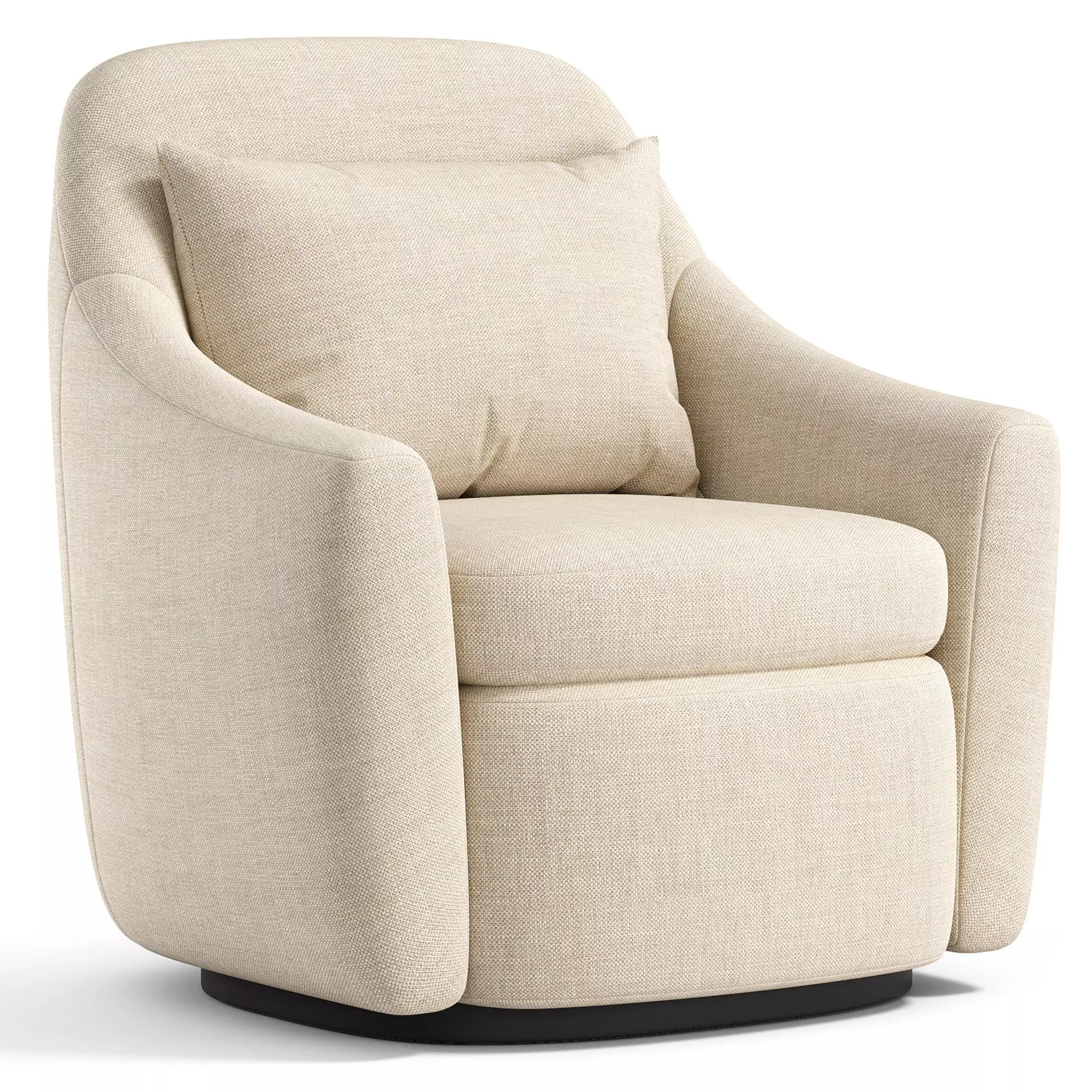 Dallas Swivel Chair 3D model
