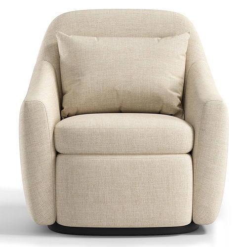 Dallas Swivel Chair 3D model 2