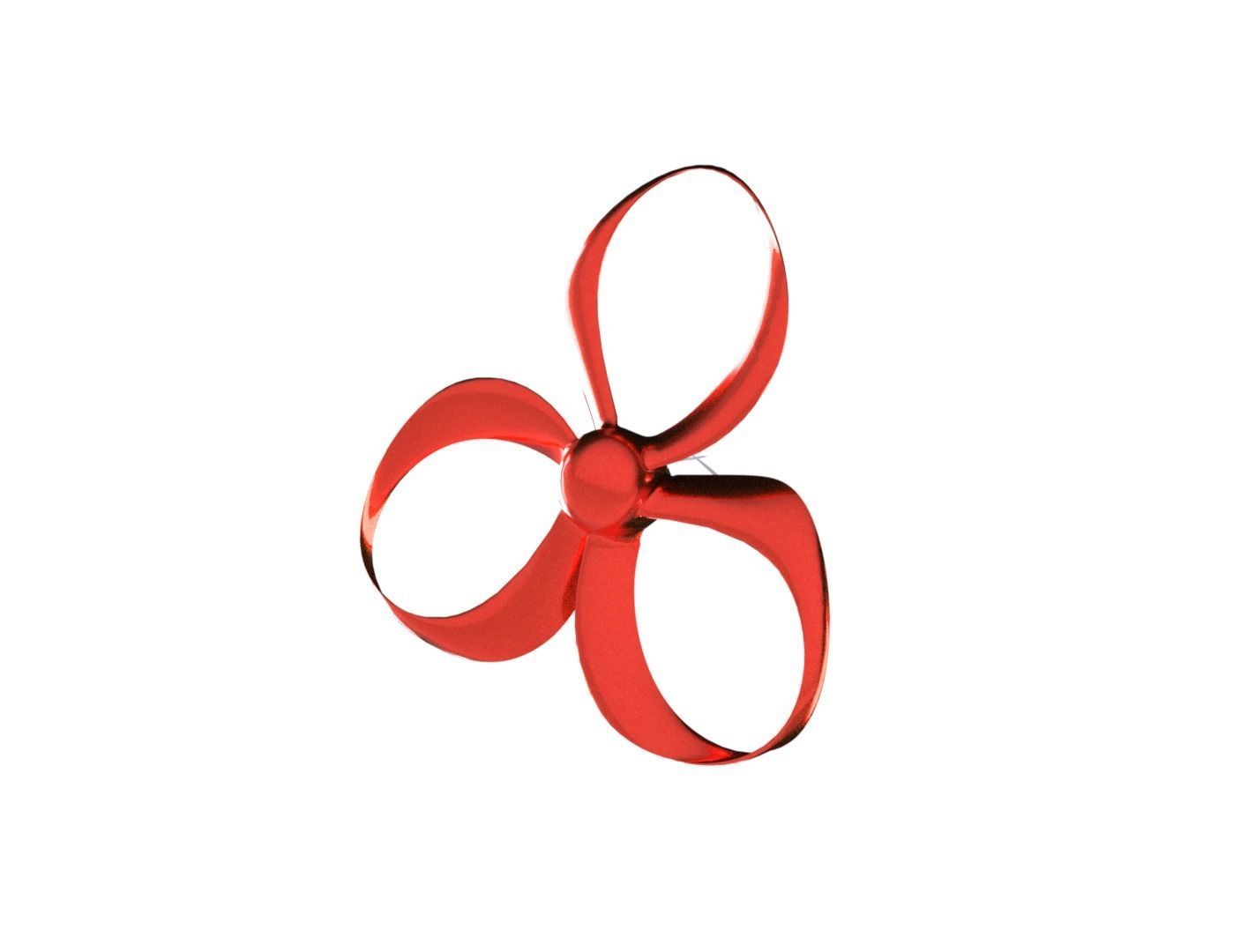 Toroidal propeller for drones and planes 3D print model_17