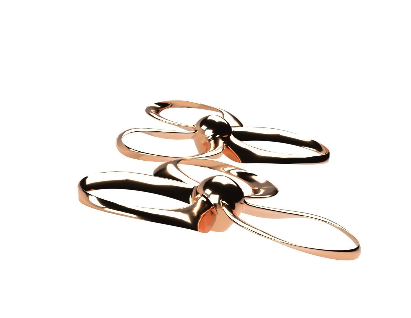 Toroidal propeller for drones and planes 3D print model_6
