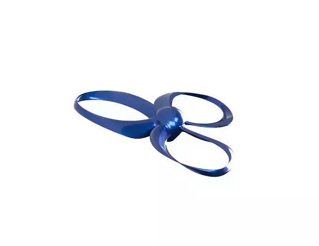 Toroidal propeller for drones and planes 3D print model