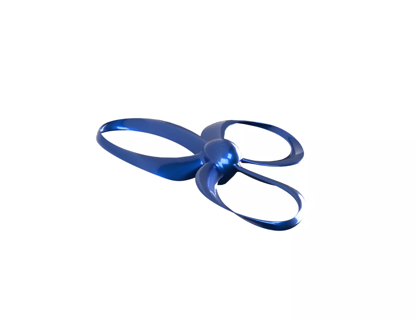 Toroidal propeller for drones and planes 3D print model_0