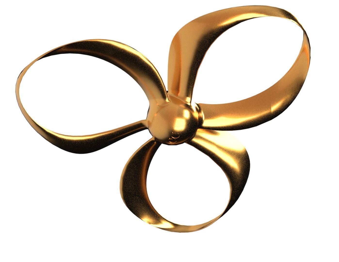 Toroidal propeller for drones and planes 3D print model_16