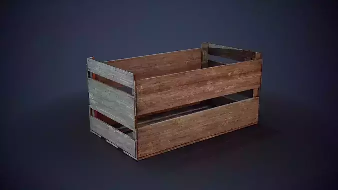 Wooden Food Crate