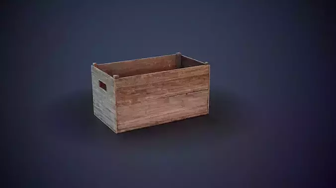 Wooden Food Crate