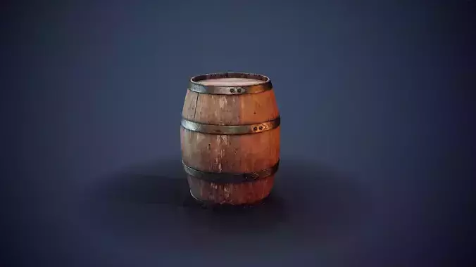 Wooden Barrel