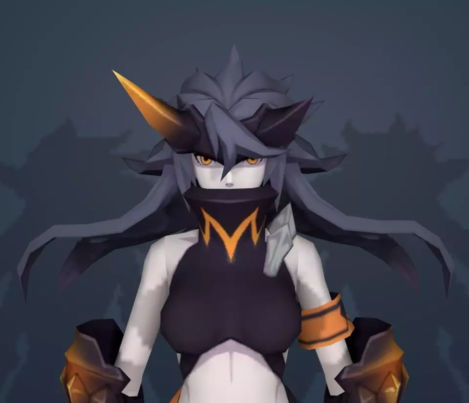 jun ninja 3D model_0