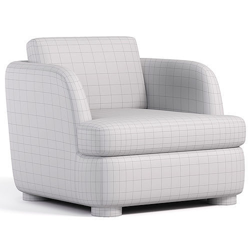 Leroy Chair 3D model 4