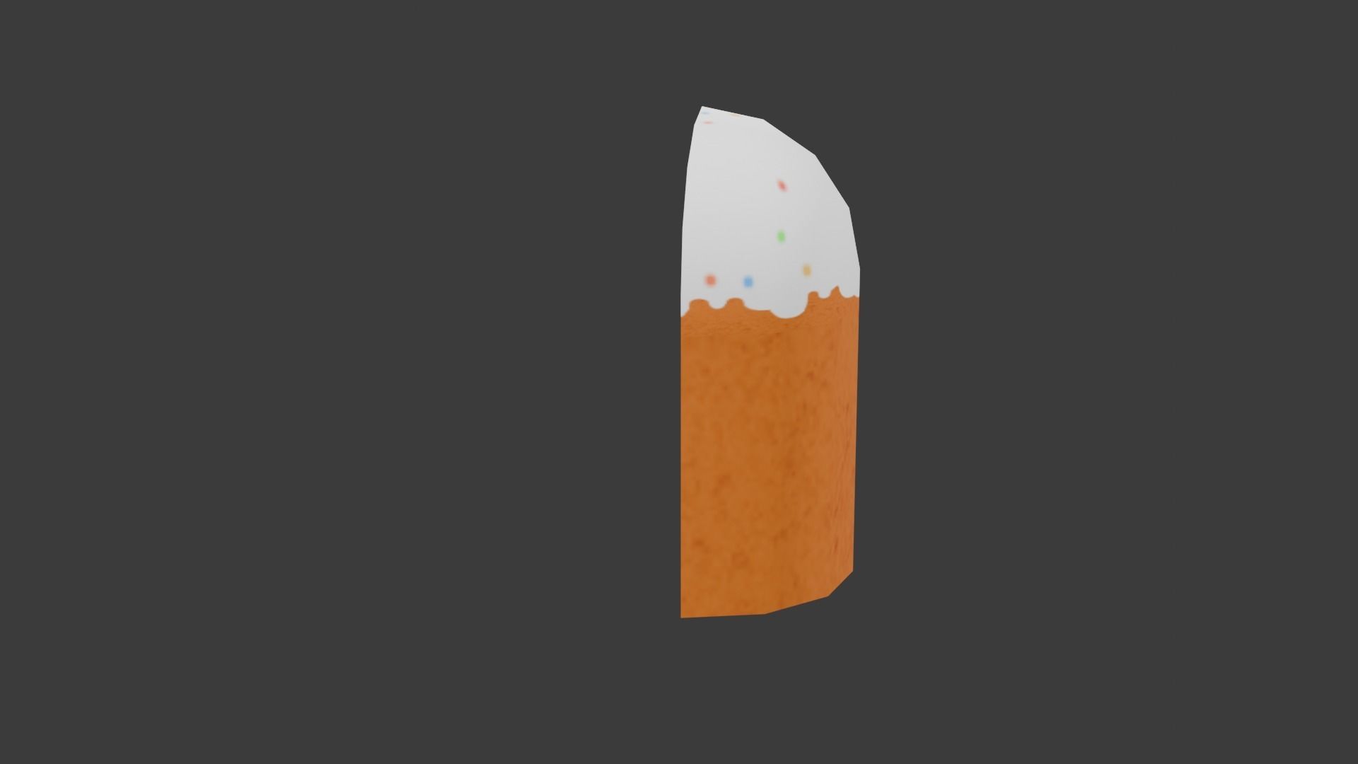 Easter cake Low-Poly Low-poly 3D model_7
