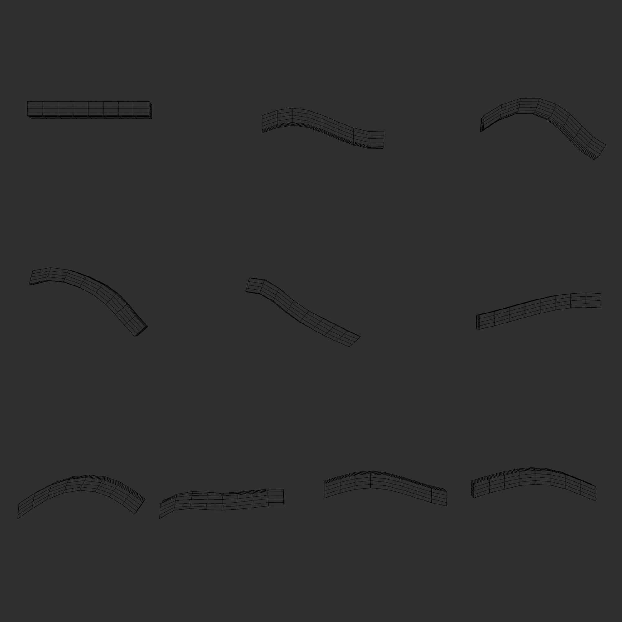 10 eyebrows 3D model_4