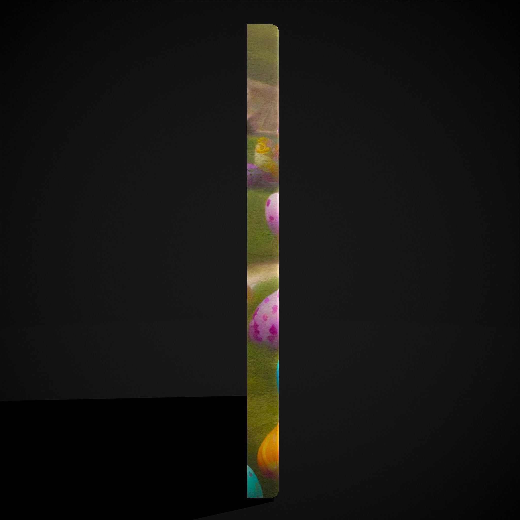 Easter Painting One Low-poly 3D model_7