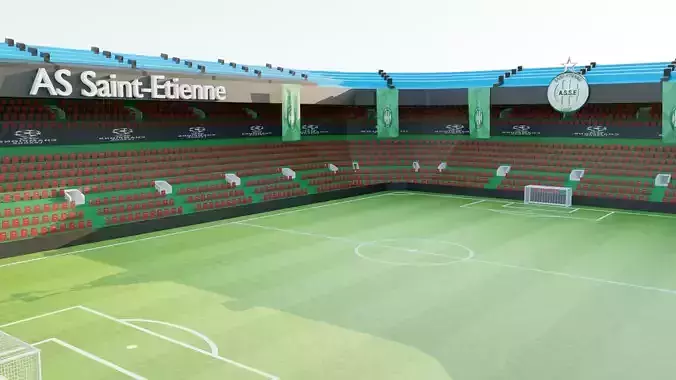 AS Saint-Etienne Football Stadium
