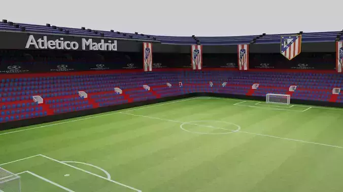 Atletico Madrid Football Stadium
