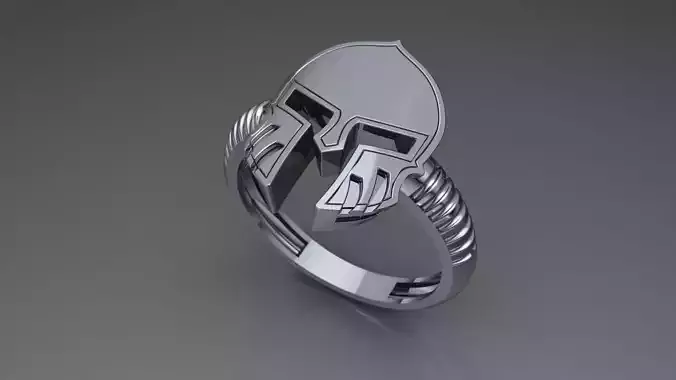 Warrior ring for man 