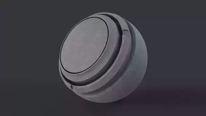 Concrete 01 PBR Smart Material Adobe Substance 3D Painter Texture