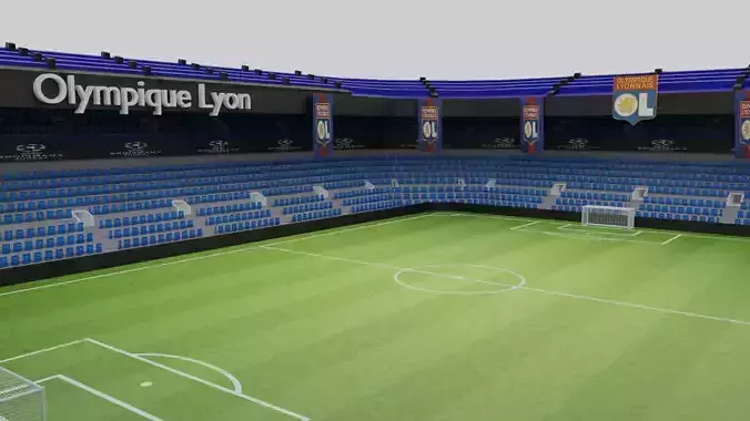 Olympique Lyon Football Stadium