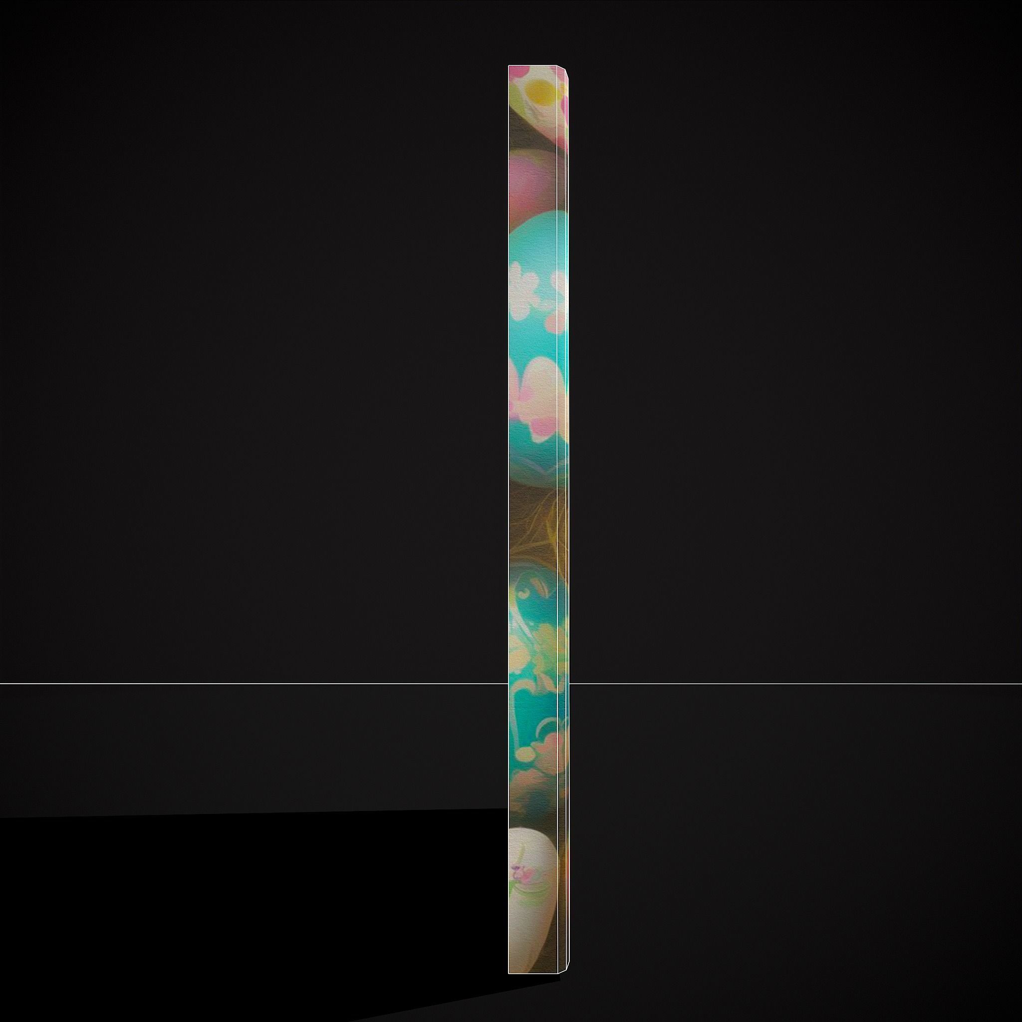 Easter Painting Three Low-poly 3D model_8