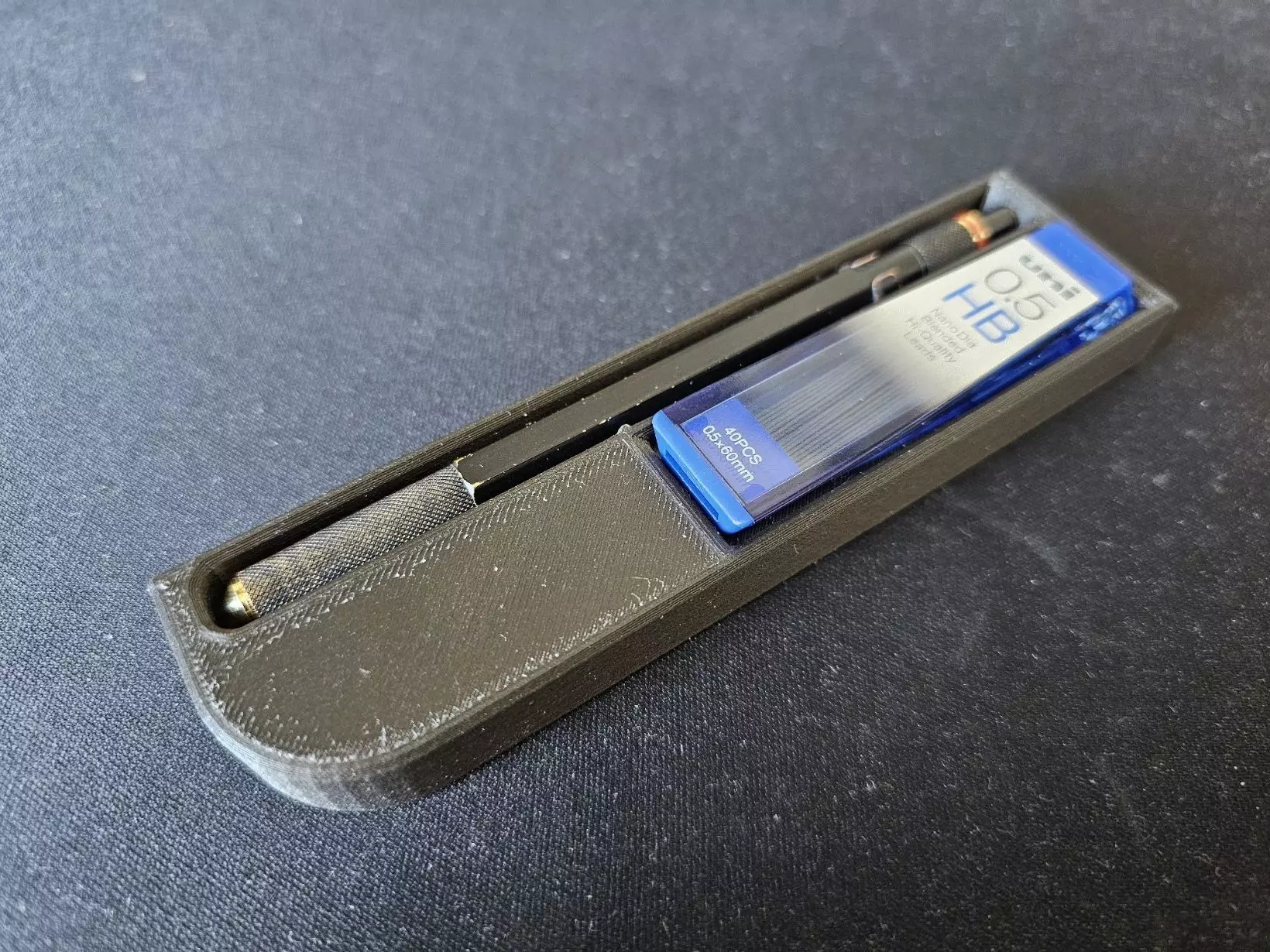 Rotring 800 and Uni Nanodia holder pencil case 3D print model
