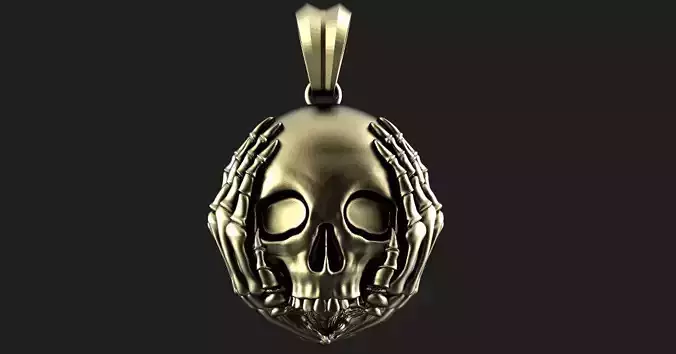 Skull pendant 