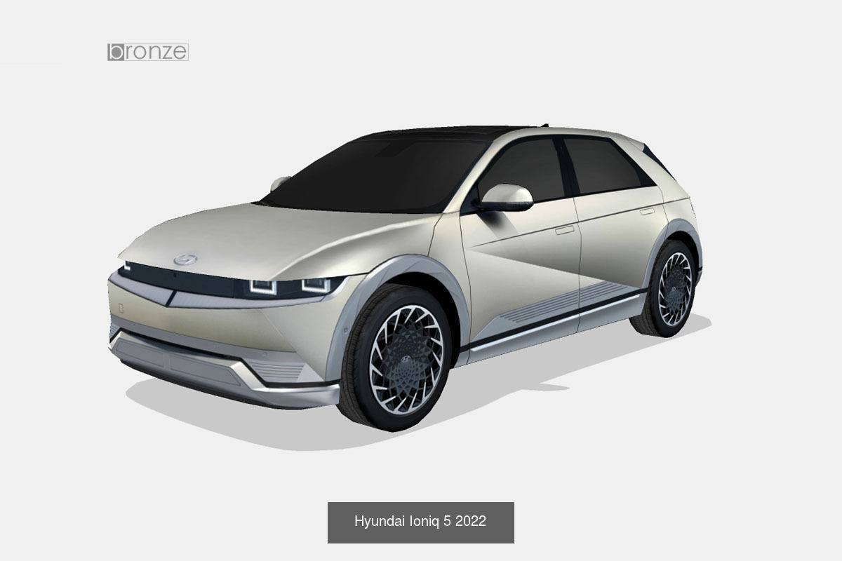 EV 10 car colection 1 3D Model Collection_13