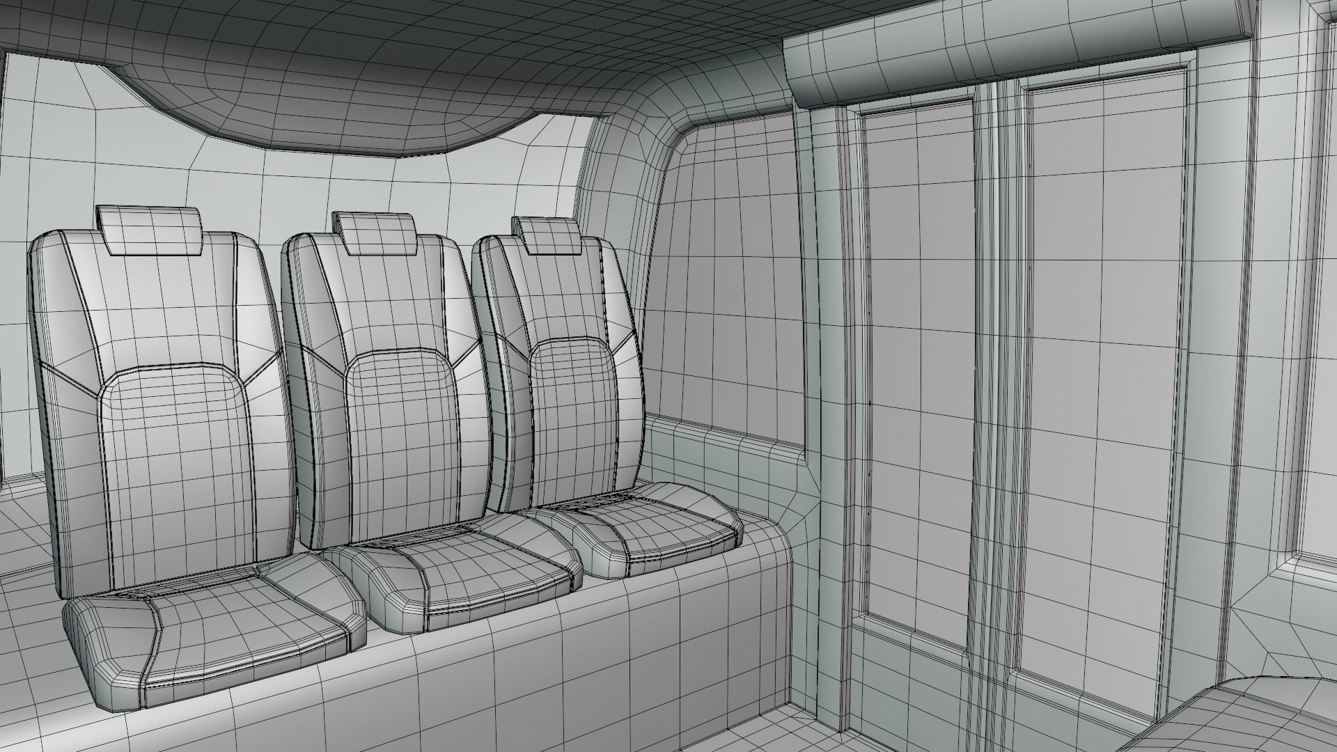 Bus stop with ev chargers II 3D model | CGTrader
