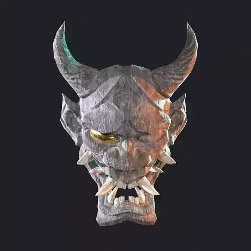 Japanese Demon Mask