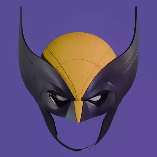 Accurate Wolverine Mask-Helmet- Deadpool 3 3D print model