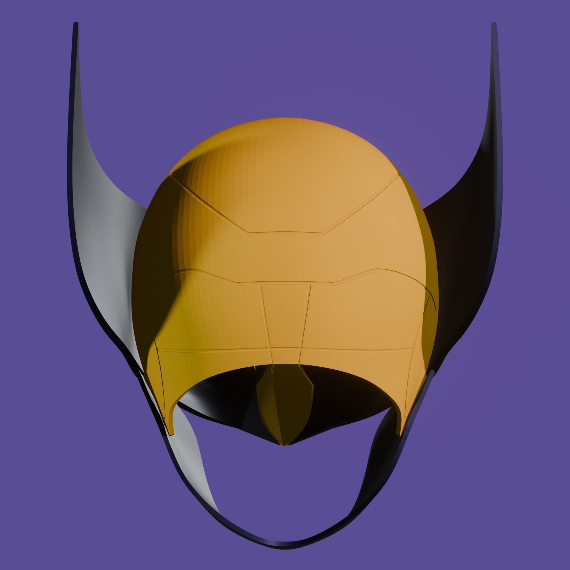 Accurate Wolverine Mask-Helmet- Deadpool 3 3D print model_11