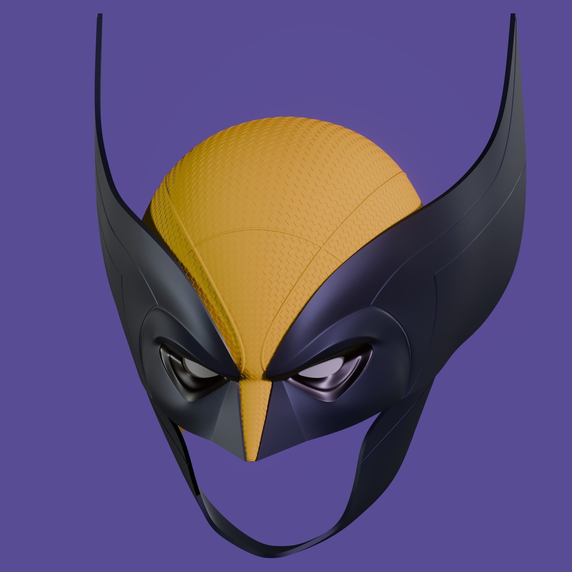 Accurate Wolverine Mask-Helmet- Deadpool 3 3D print model_4