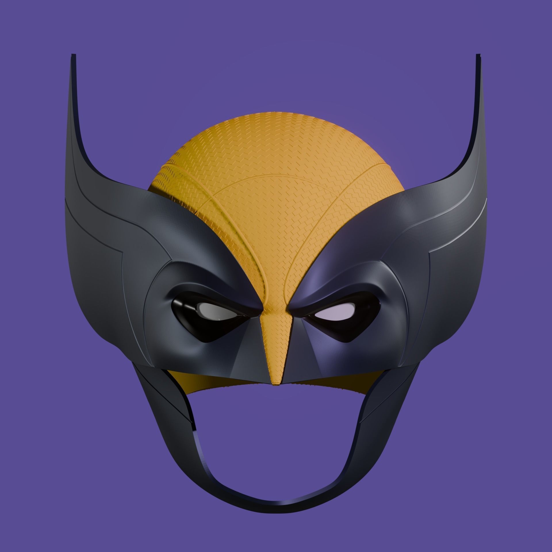 Accurate Wolverine Mask-Helmet- Deadpool 3 3D print model_2