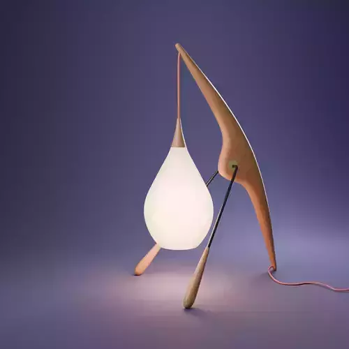 Rispal table lamp 3D model