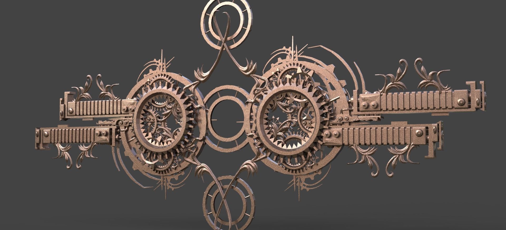 Angel Greater chariot beacon Low-poly 3D model_1