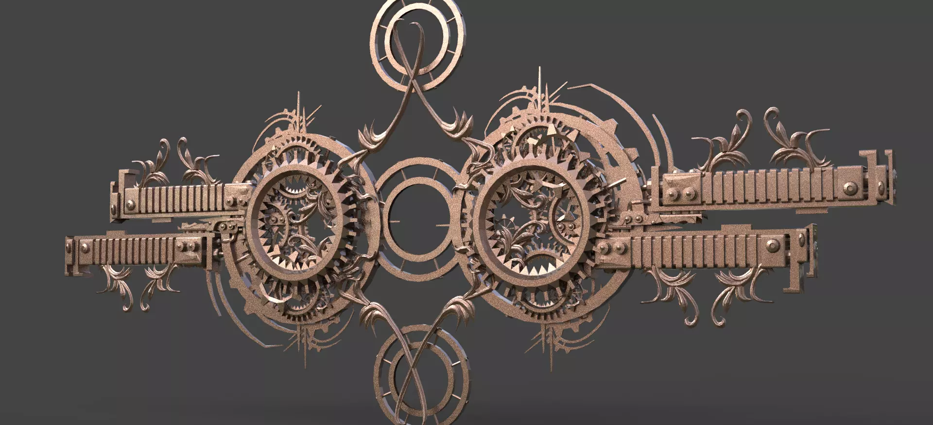 Angel Greater chariot beacon Low-poly 3D model_0