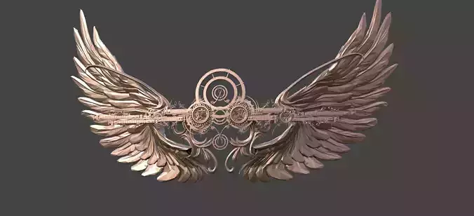 Sun Gods radiant wings