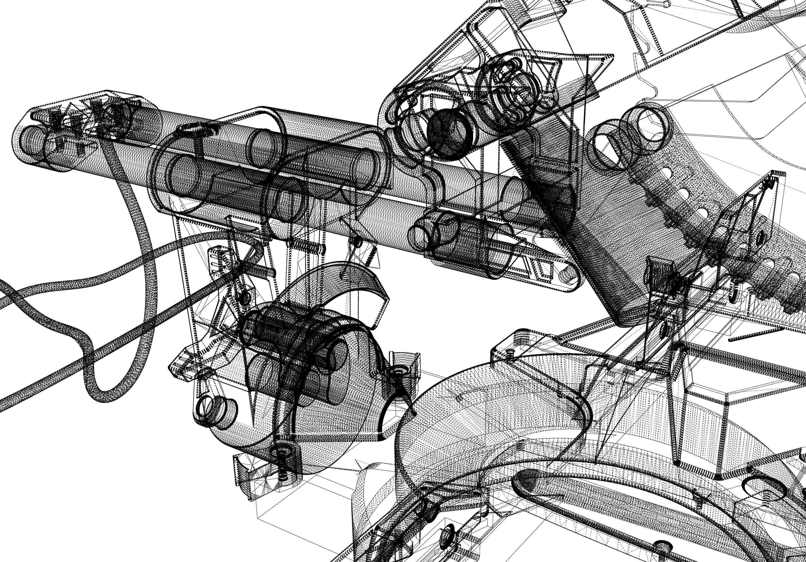 Miter saw alumininum cutter 3d model   3D model_9