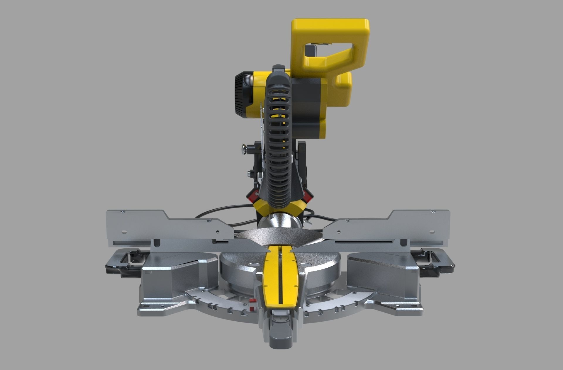 Miter saw alumininum cutter 3d model   3D model_6