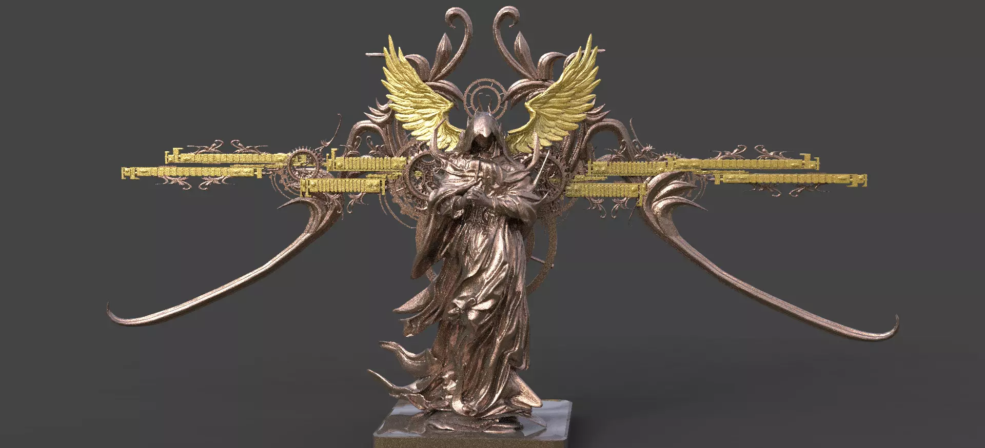 Akhenaten Lost temple Wings  3D model_0