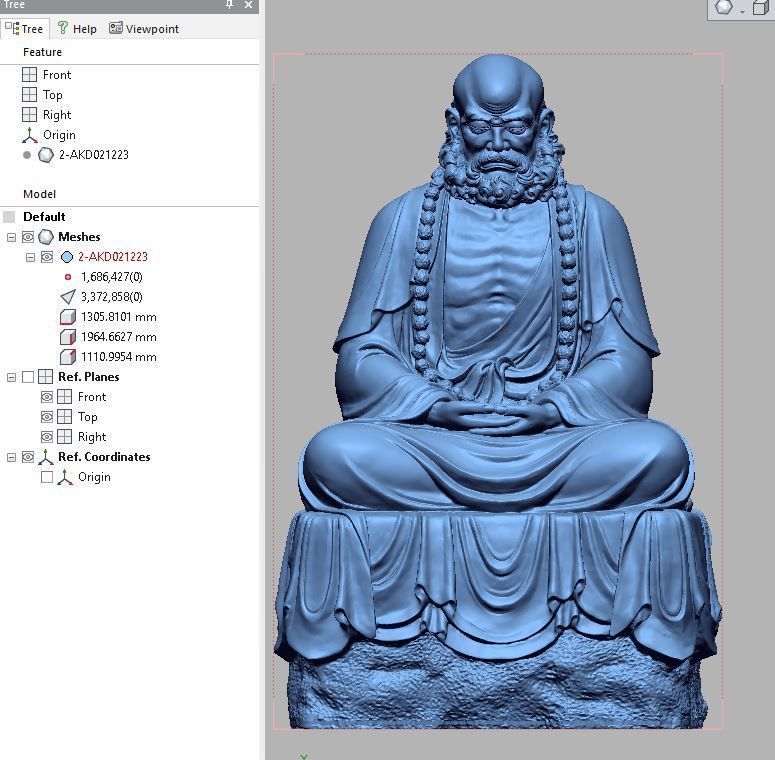 Buddha Dharma 3D model_5