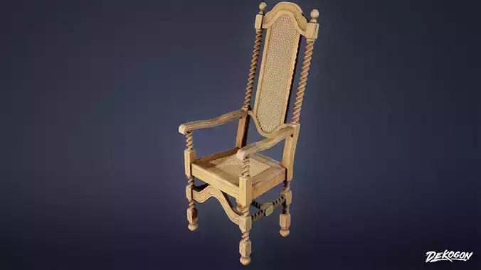 PIRATES - Chair 01 - NANITE 3D model