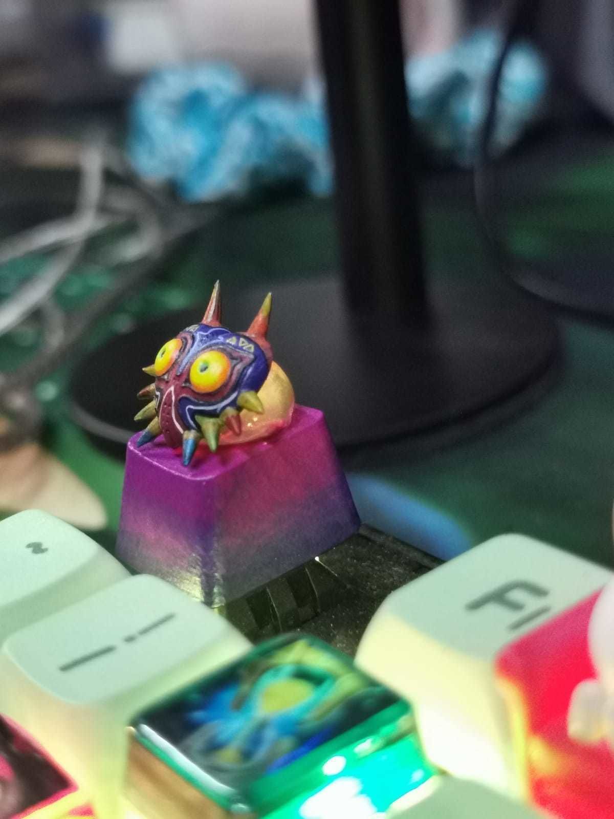 keycap zelda majoras mask skullkid 3D model 3D printable | CGTrader