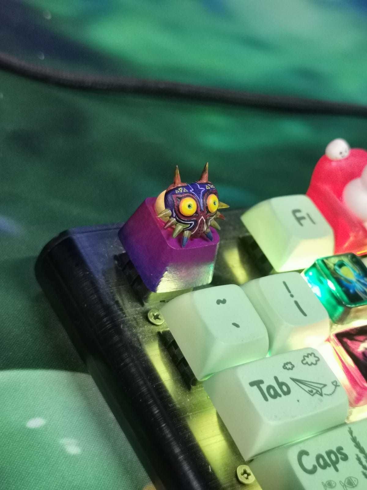 keycap zelda majoras mask skullkid 3D model 3D printable | CGTrader