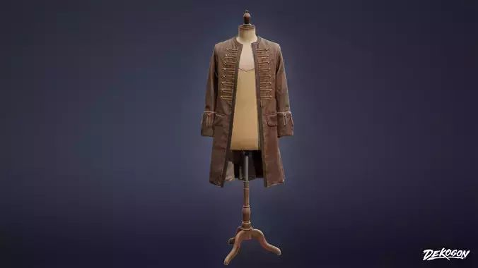 PIRATES - Pirate Coat Clothing 01 - NANITE