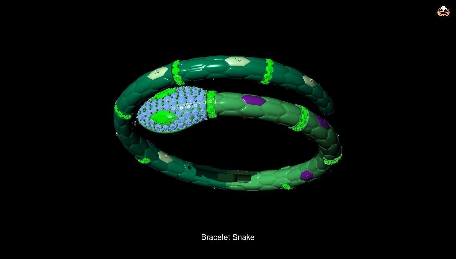 All snake 20 model 3D Model Collection_16