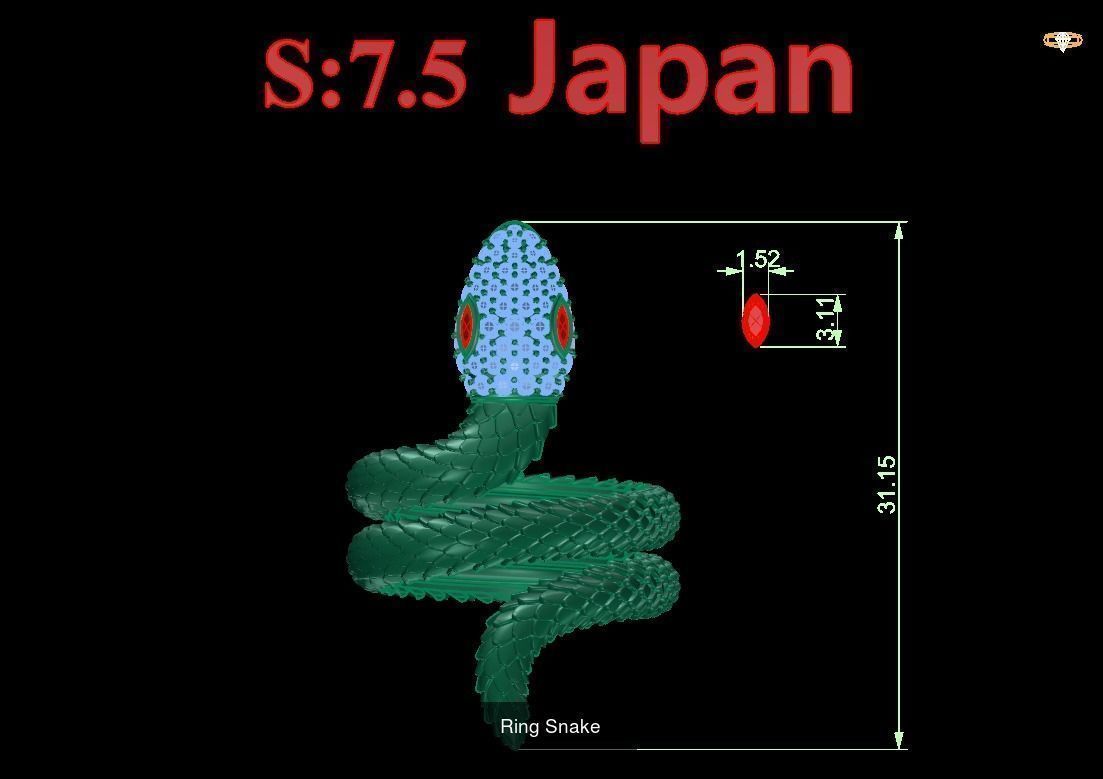 All snake 20 model 3D Model Collection_10