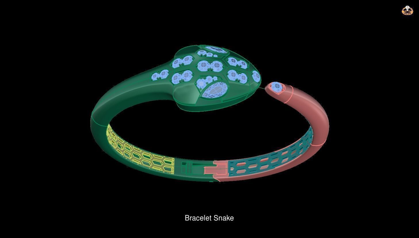 All snake 20 model 3D Model Collection_15