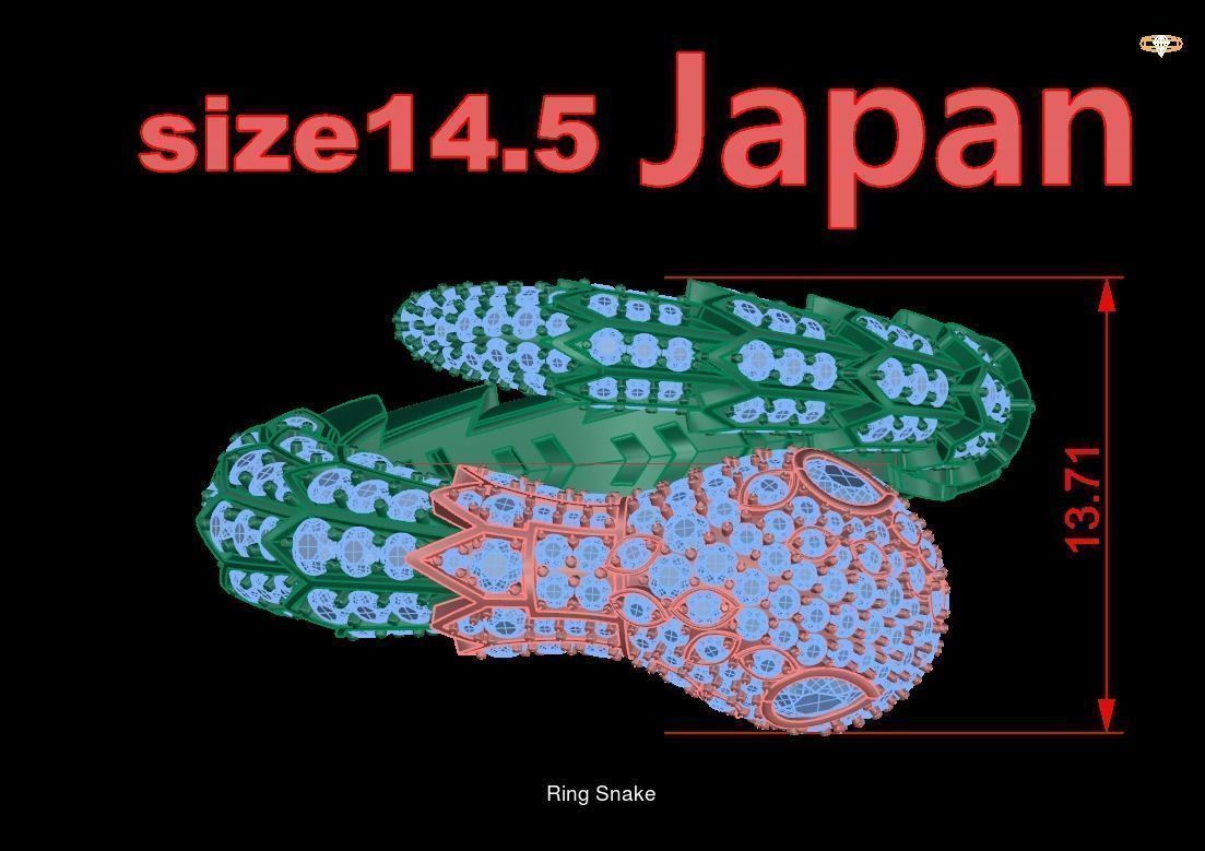 All snake 20 model 3D Model Collection_12