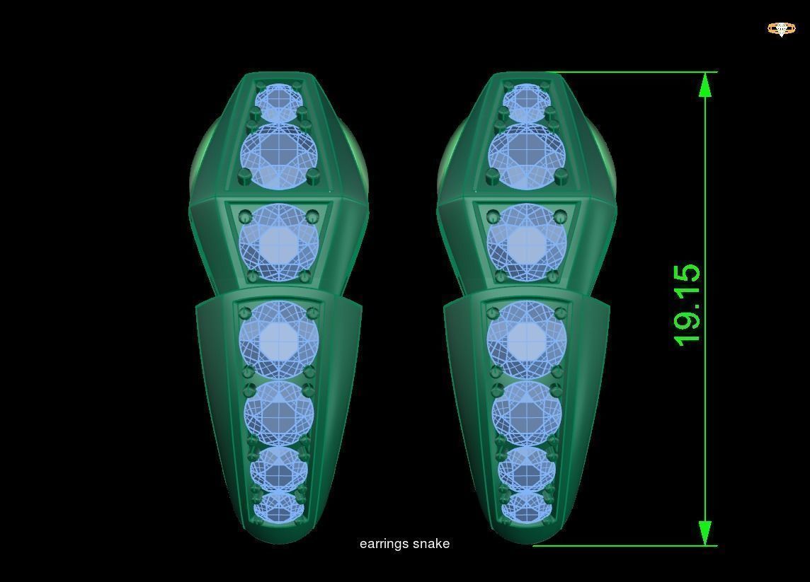 All snake 20 model 3D Model Collection_7